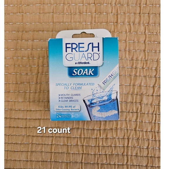 Efferdent Other - Fresh Guard by Efferdent Soak Cleaner for Retainers Mouth Guards Discontinued